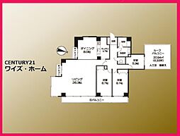 サンリット西新井 3LDKの間取図画像