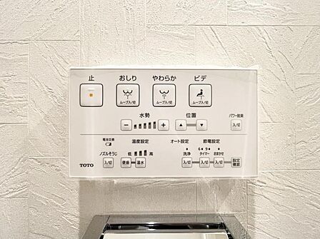 【設備】お掃除も楽々ウォシュレット付き