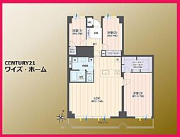 ファミール本郷 3LDKの間取図画像
