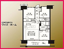 プレミスト有明ガーデンズ 3LDKの間取図画像