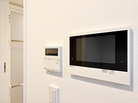 【TVインターホン】防犯面でも安心できるTV付インターホン。