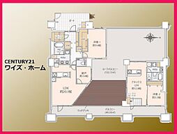 イニシア千住曙町 2LDKの間取図画像
