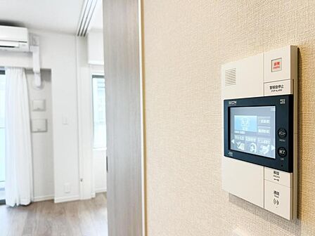 【設備】 防犯面でも安心感のあるTVインターホン