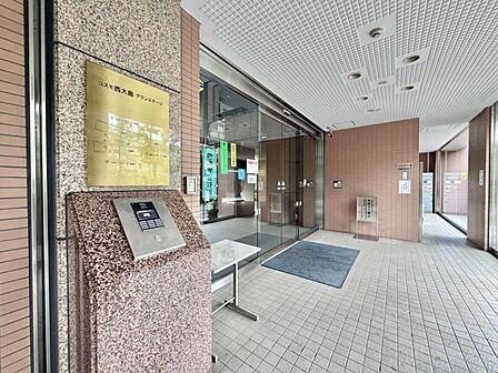 【設備】オートロック付きの安心のマンションです