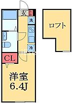 MQuarto新検見川  ｜ 千葉県千葉市花見川区南花園１丁目（賃貸アパート1K・2階・19.87㎡） その2