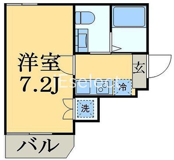 グレーシア幕張 ｜千葉県千葉市花見川区幕張町５丁目(賃貸アパート1K・2階・20.01㎡)の写真 その2