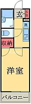 ＬＰメローフィールドＫ  ｜ 千葉県千葉市中央区稲荷町３丁目（賃貸マンション1K・3階・20.81㎡） その2