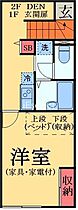 LPブルーカナリア  ｜ 千葉県千葉市中央区都町１丁目（賃貸アパート1K・2階・28.02㎡） その2