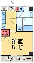 未蘭穴川（ミラン）  ｜ 千葉県千葉市稲毛区穴川４丁目（賃貸マンション1K・1階・27.03㎡） その2