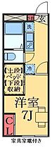 ＬＰリトルガーデン  ｜ 千葉県千葉市稲毛区稲毛町５丁目（賃貸アパート1K・2階・22.35㎡） その2