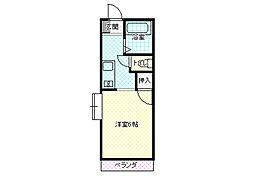 モンパレス新潟上越第11号館 1Kの間取図画像