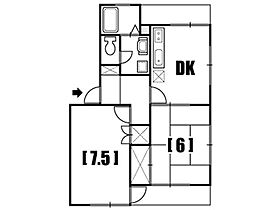 ハイツマキシマム 201 ｜ 新潟県上越市国府4丁目2-20（賃貸アパート2DK・2階・52.46㎡） その2