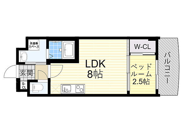 セレニテ三国プリエ ｜大阪府大阪市淀川区新高４丁目(賃貸マンション1LDK・7階・27.71㎡)の写真 その2