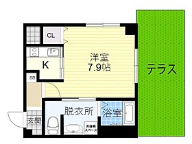 ブリランテ1番館  ｜ 大阪府大阪市東淀川区下新庄４丁目4番14号（賃貸マンション1K・1階・25.31㎡） その2