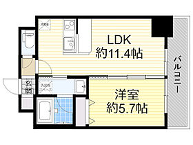 ORSUS新大阪  ｜ 大阪府大阪市淀川区宮原１丁目19番15号（賃貸マンション1LDK・13階・38.94㎡） その2