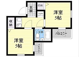 🉐敷金礼金0円！🉐アメニティー新高二番館