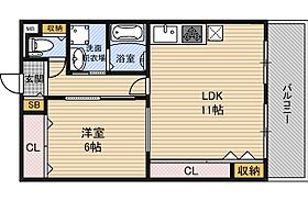 新大阪パークハイツ  ｜ 大阪府大阪市淀川区西中島５丁目1番2号（賃貸マンション1LDK・8階・46.98㎡） その2