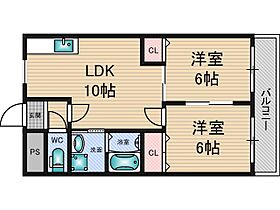 ヒロトモハイツ  ｜ 大阪府大阪市東淀川区下新庄４丁目1番24号（賃貸マンション2LDK・3階・48.00㎡） その2