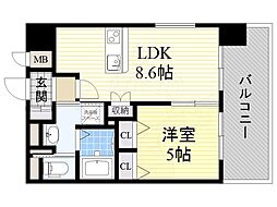 ラグゼ新大阪1 7階