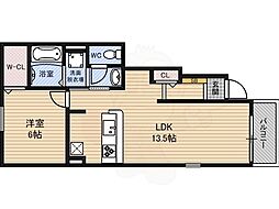 サニーレジデンス西三国F 1階
