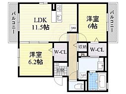 ゲーテッドシティ豊里 2階