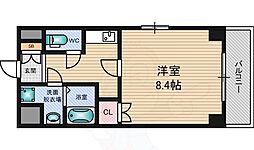 クレアート新大阪セレニティ 1Kの間取図画像