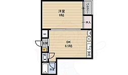 ルールマンション 1DKの間取図画像
