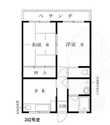 上田マンション 4階/-
