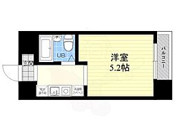 ベルメゾン相川 ワンルームの間取図画像