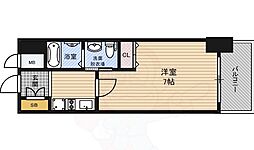 エステムコート新大阪Xザ・ゲート 1Kの間取図画像