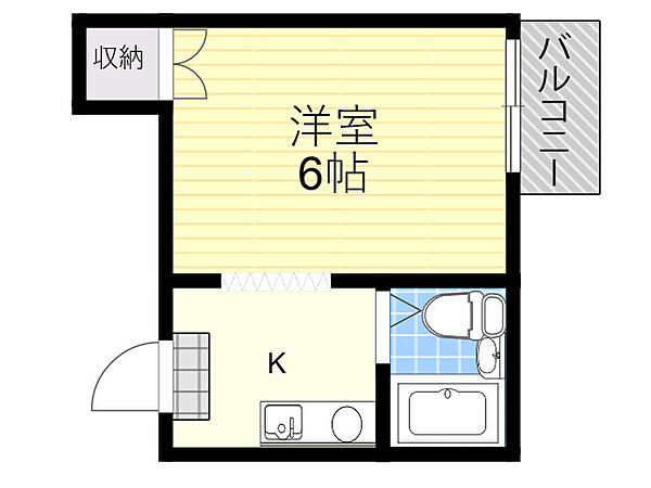 益豊ビル ｜大阪府大阪市淀川区東三国１丁目(賃貸マンション1K・3階・16.00㎡)の写真 その2