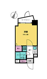 ライオンズマンション西が丘南 1Kの間取図画像