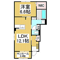 長野県駒ヶ根市赤穂（賃貸アパート1LDK・1階・52.38㎡） その2