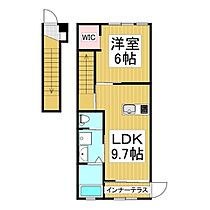 サンテラス（Sun　Terrace）  ｜ 長野県飯田市座光寺（賃貸アパート1LDK・2階・43.19㎡） その2