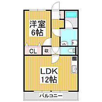 Surplus　Two　Tokiwa美沢台Ａ  ｜ 長野県飯田市大瀬木（賃貸アパート1LDK・2階・44.72㎡） その2