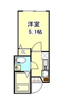 メゾン ド シエル矢口台  ｜ 神奈川県横浜市中区矢口台（賃貸アパート1K・1階・17.08㎡） その2