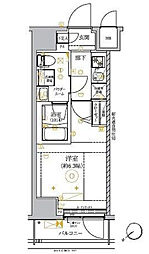 RELUXIA GRANDE横濱吉野町 4階1Kの間取り