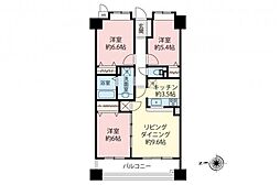 物件画像 セザールプラザ東村山　3階