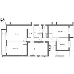 hagu組む東戸塚 3LDKの間取図画像
