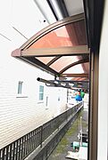 ぷちお屋根が洗濯物を干す所には付いとるぞぉ～