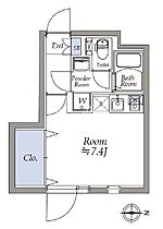 東京都江東区大島２丁目（賃貸マンション1R・2階・22.80㎡） その2