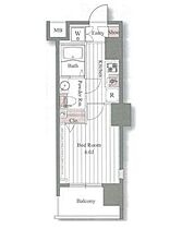 東京都品川区南大井６丁目16-8（賃貸マンション1K・4階・21.43㎡） その2