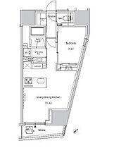 東京都新宿区市谷田町２丁目4（賃貸マンション1LDK・5階・51.00㎡） その2