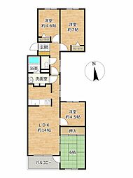 ハウスオブリザ星置 4LDKの間取図画像