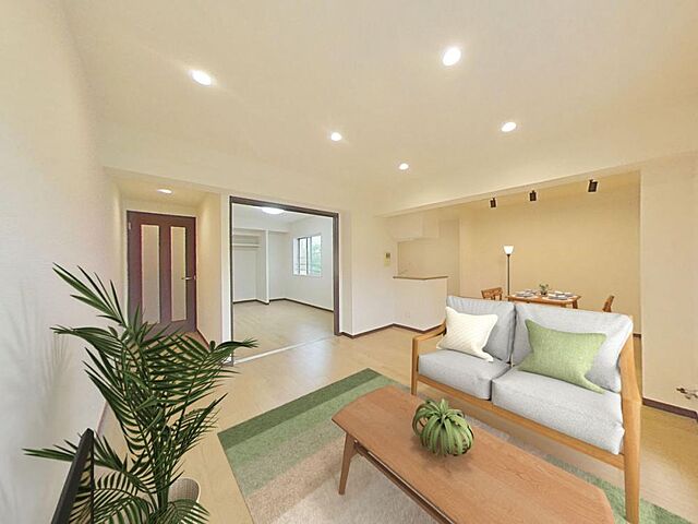 リビング/ダイニング オリンピア月寒公園弐番館 3階/-