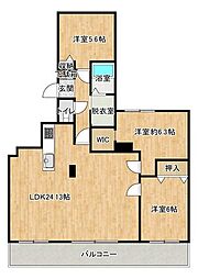 ロピア西高前 4LDKの間取図画像