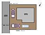 その他：【区画図】庭、建物を一部解体し、普通車2台、軽自動車1台駐車できるように工事を行います。お庭は一部残りますので、BBQ等も楽しめます。