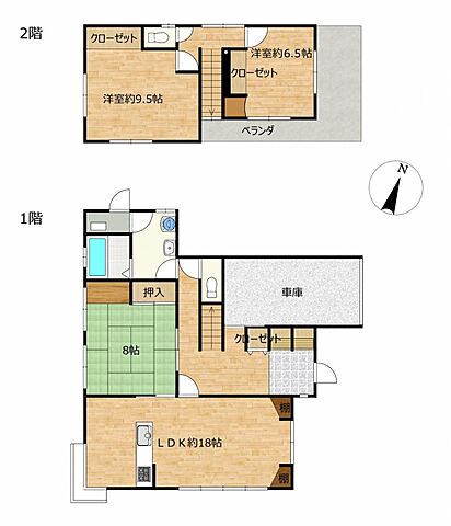 間取り 三沢市栄町3丁目140-763