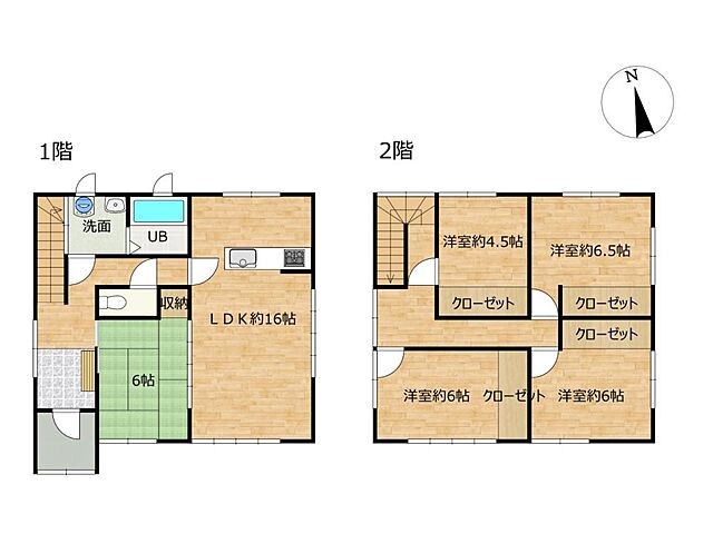 間取り 青森市大字筒井字八ツ橋1255