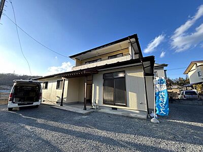 外観：【住宅ローン減税対象】価格には消費税、リフォーム費用を含みます。自社物件につき随時ご案内可能。内覧希望の方はお電話ください。